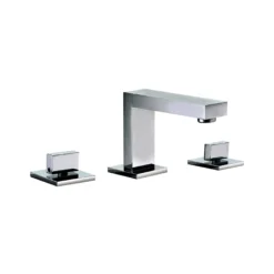 ALFI Polished Chrome Modern Widespread Bathroom Faucet, AB1322-PC