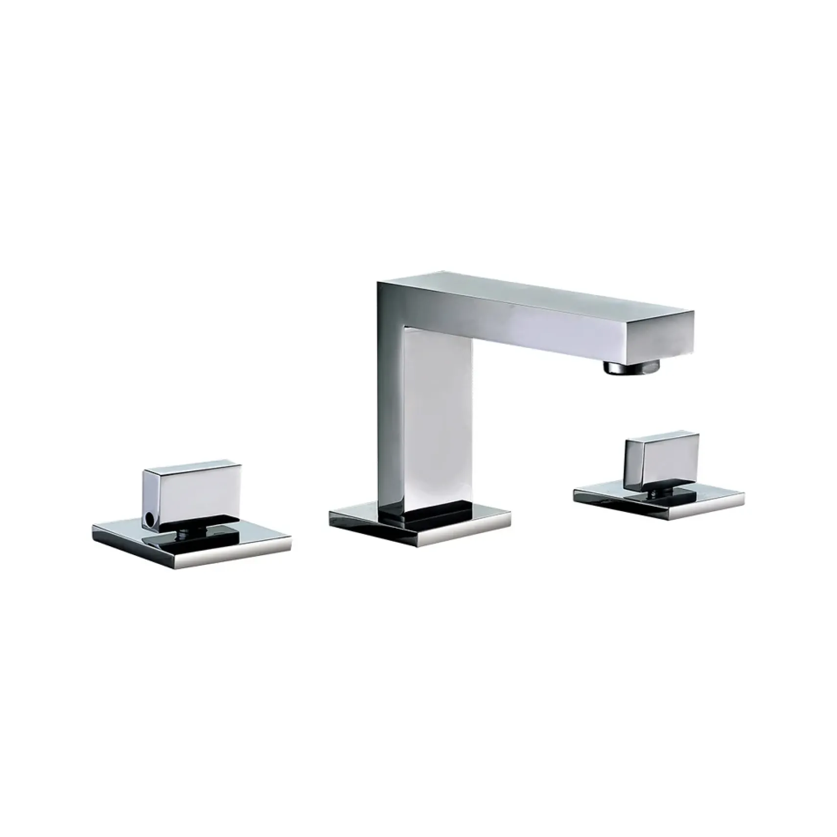 ALFI Polished Chrome Modern Widespread Bathroom Faucet, AB1322-PC