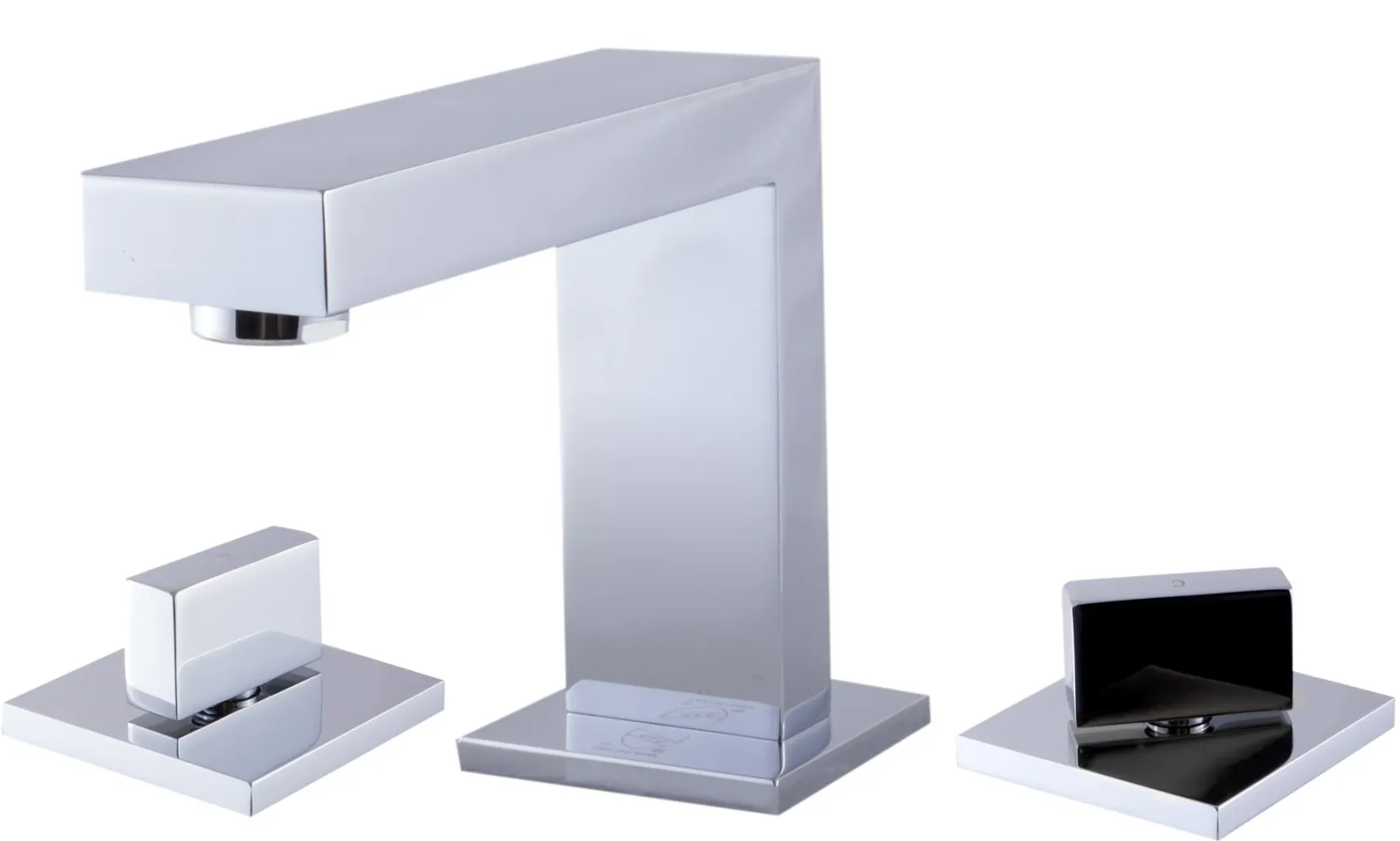 ALFI Polished Chrome Modern Widespread Bathroom Faucet, AB1322-PC