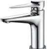 ALFI Polished Chrome Modern Single Hole Bathroom Faucet, AB1770-PC