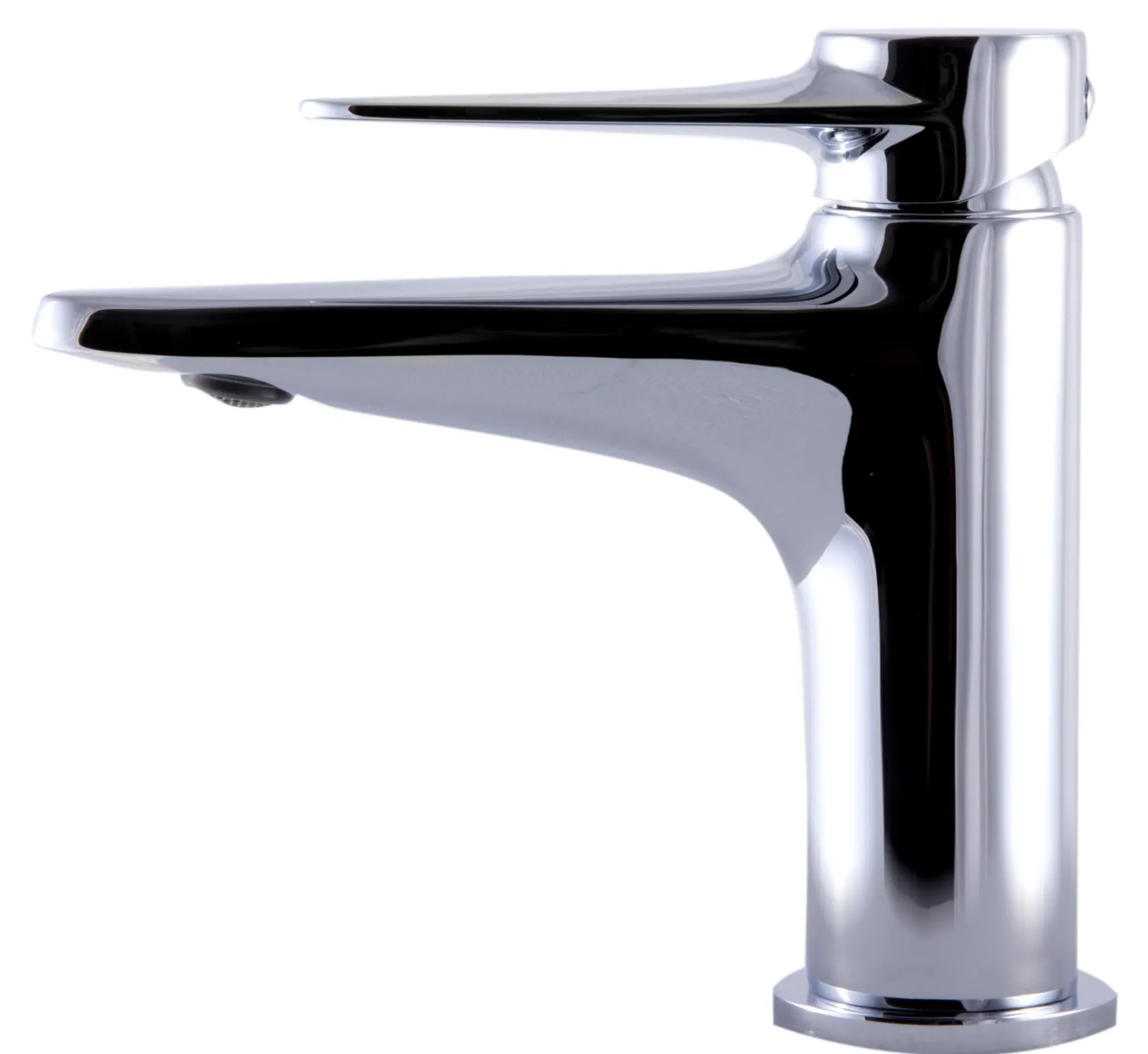 ALFI Polished Chrome Modern Single Hole Bathroom Faucet, AB1770-PC