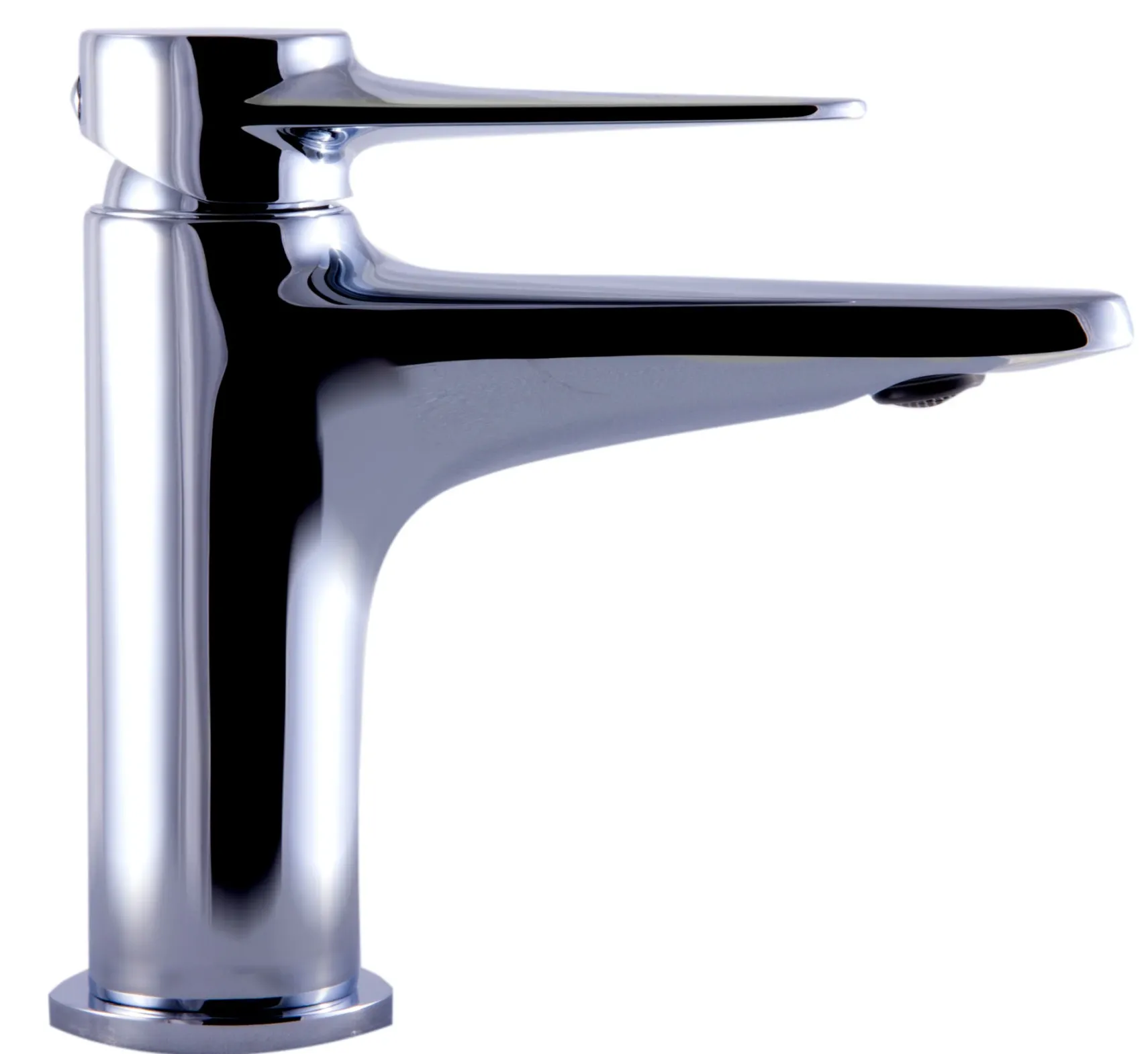 ALFI Polished Chrome Modern Single Hole Bathroom Faucet, AB1770-PC