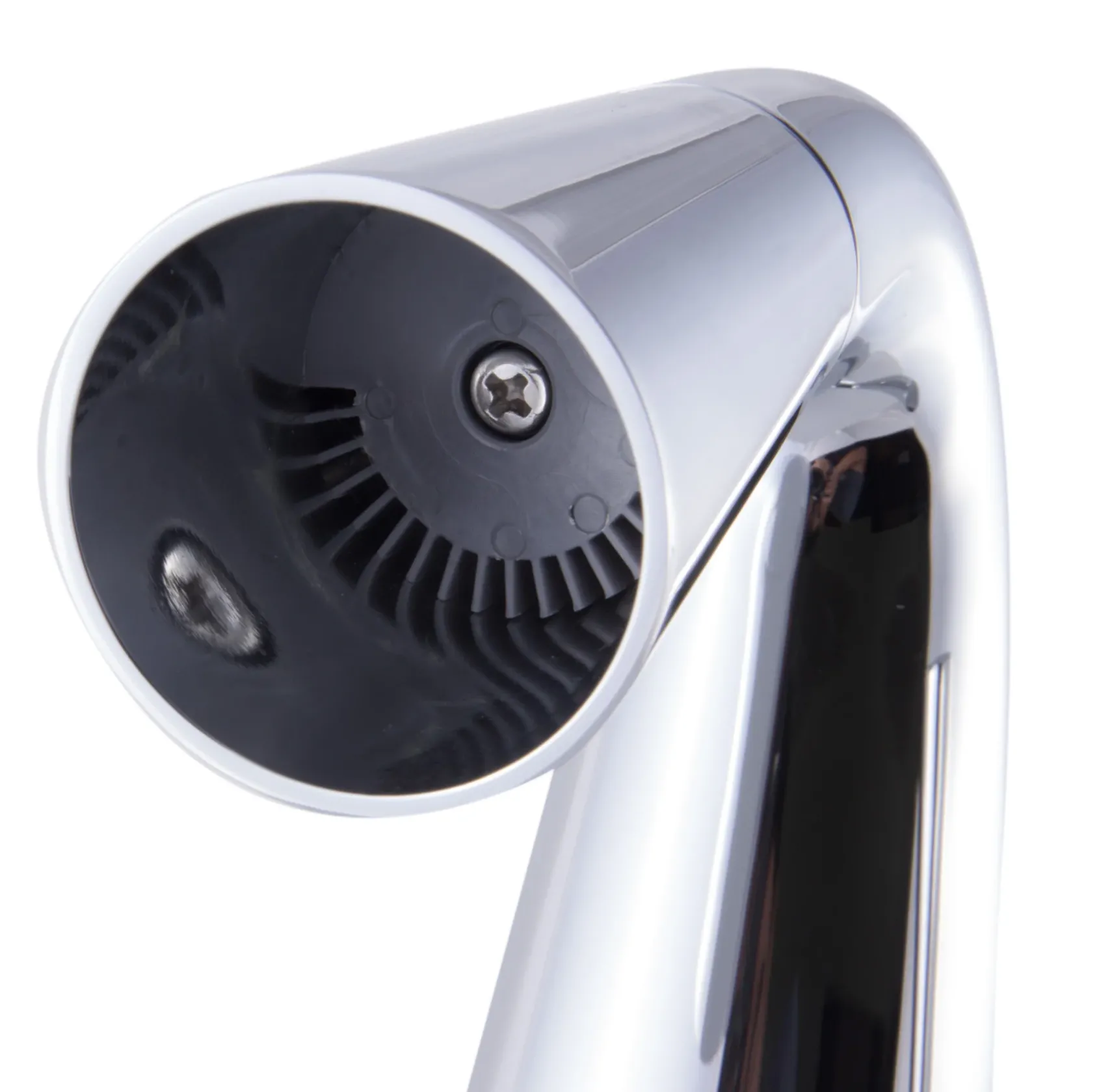 ALFI Polished Chrome Single Hole Cone Waterfall Bathroom Faucet, AB1788-PC