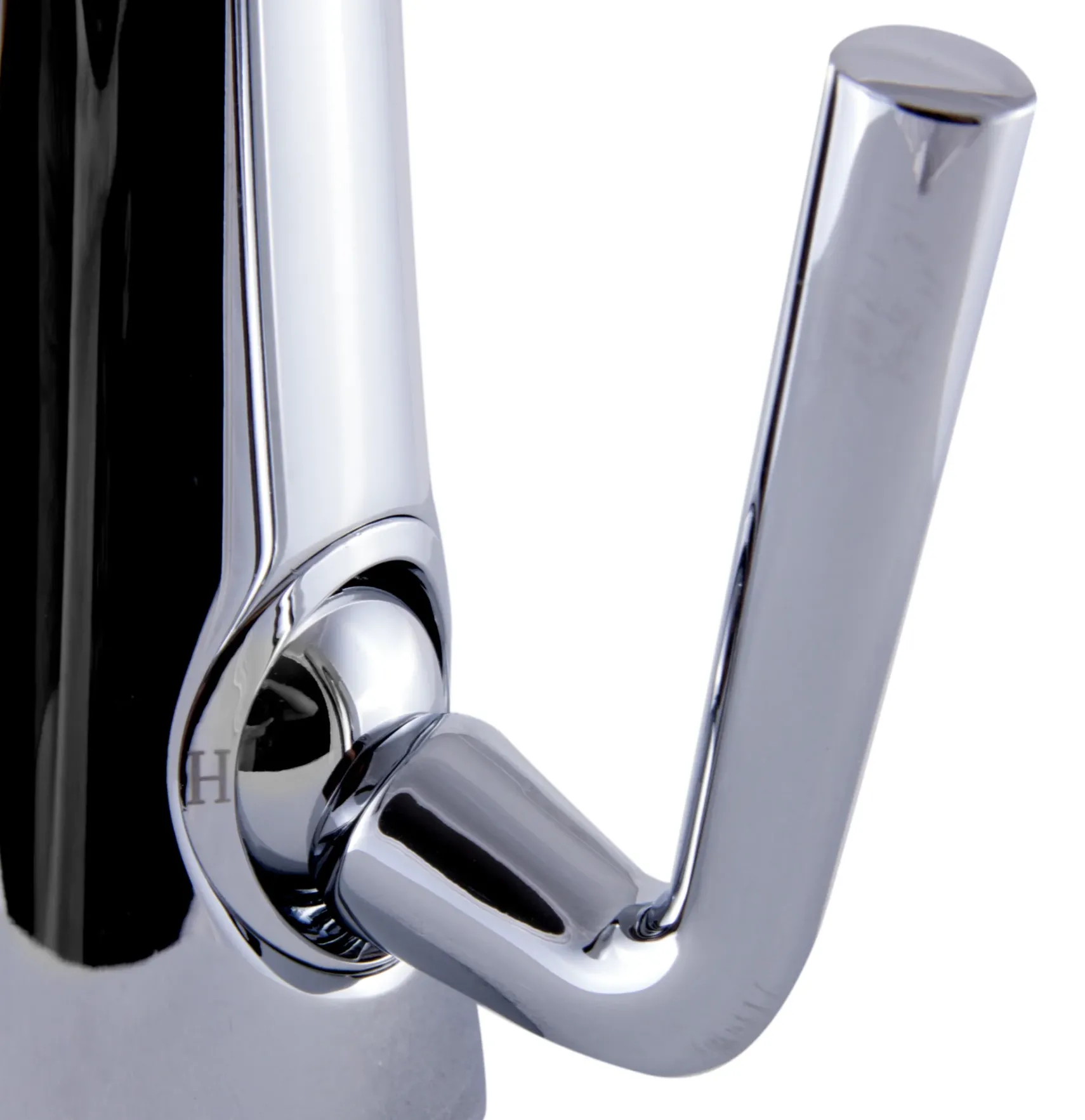 ALFI Polished Chrome Single Hole Cone Waterfall Bathroom Faucet, AB1788-PC