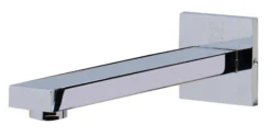 ALFI Polished Chrome Single Lever Wallmount Bathroom Faucet, AB1468-PC