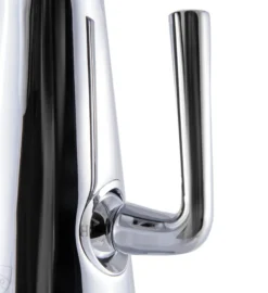 ALFI Polished Chrome Single Hole Tall Cone Waterfall Bathroom Faucet, AB1792-PC