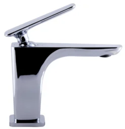 ALFI Polished Chrome Single Hole Modern Bathroom Faucet, AB1779-PC