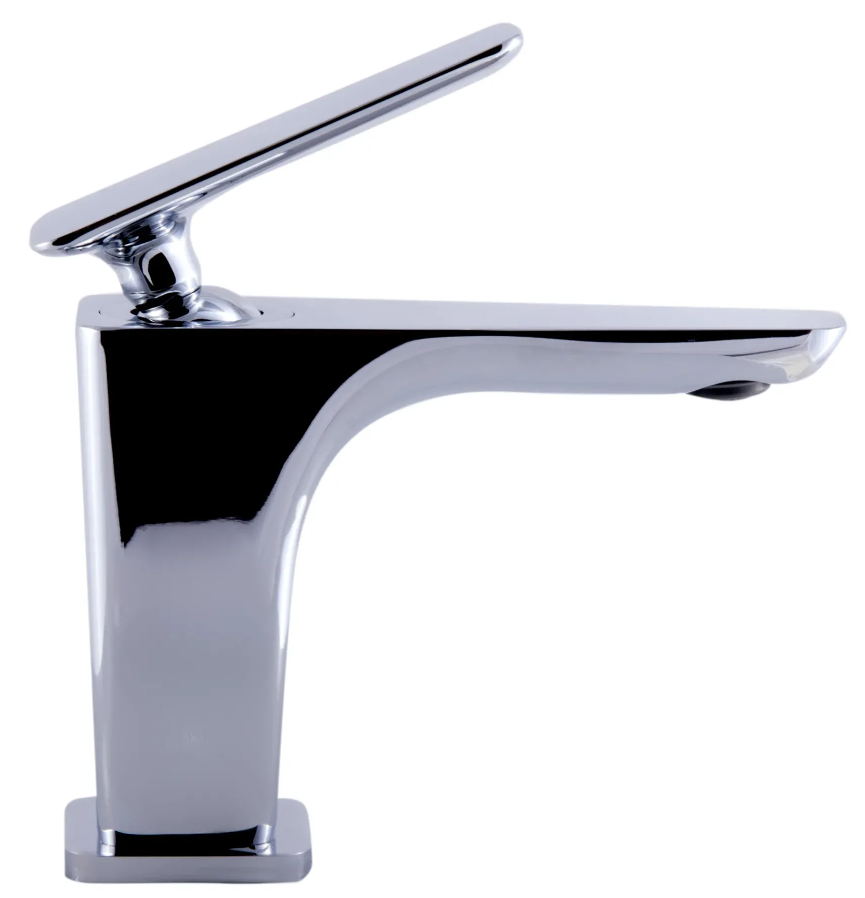 ALFI Polished Chrome Single Hole Modern Bathroom Faucet, AB1779-PC