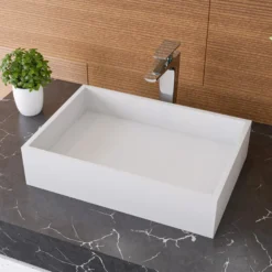 ALFI Polished Chrome Tall Single Hole Modern Bathroom Faucet, AB1778-PC