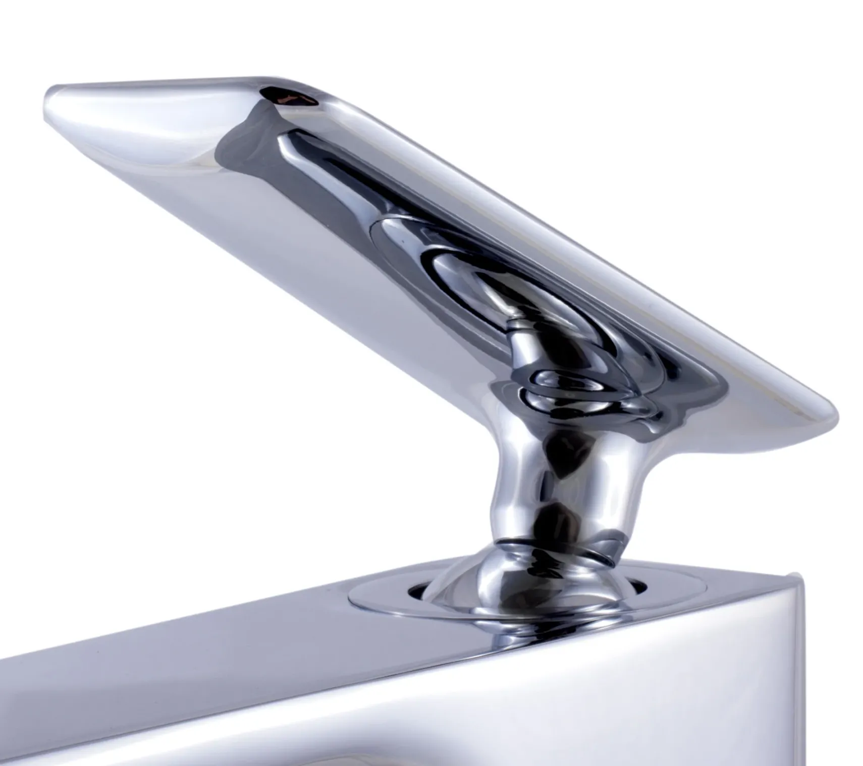 ALFI Polished Chrome Tall Single Hole Modern Bathroom Faucet, AB1778-PC