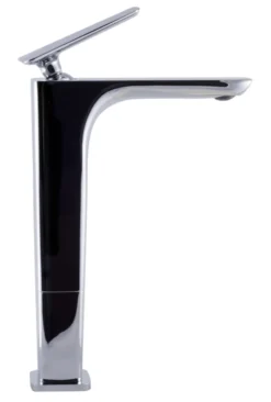 ALFI Polished Chrome Tall Single Hole Modern Bathroom Faucet, AB1778-PC