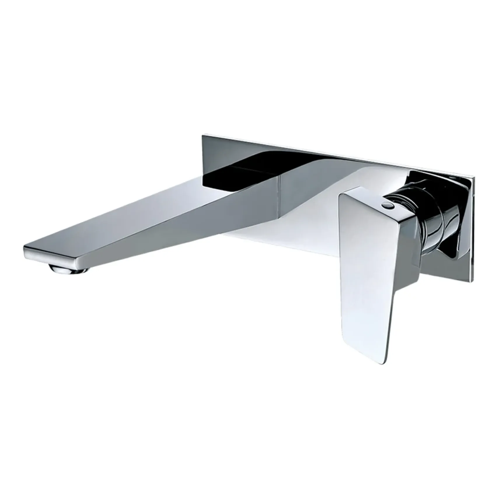 ALFI Polished Chrome Wall Mounted Bathroom Faucet, AB1472-PC
