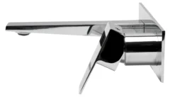 ALFI Polished Chrome Wall Mounted Bathroom Faucet, AB1472-PC