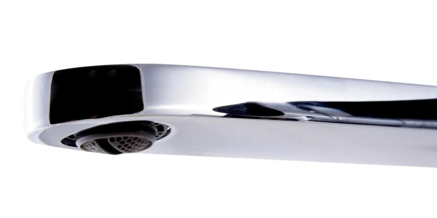 ALFI Polished Chrome Wall Mounted Modern Bathroom Faucet, AB1772-PC