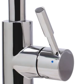 ALFI Solid Polished Stainless Steel Single Hole Pull Down Kitchen Faucet, AB2028-PSS