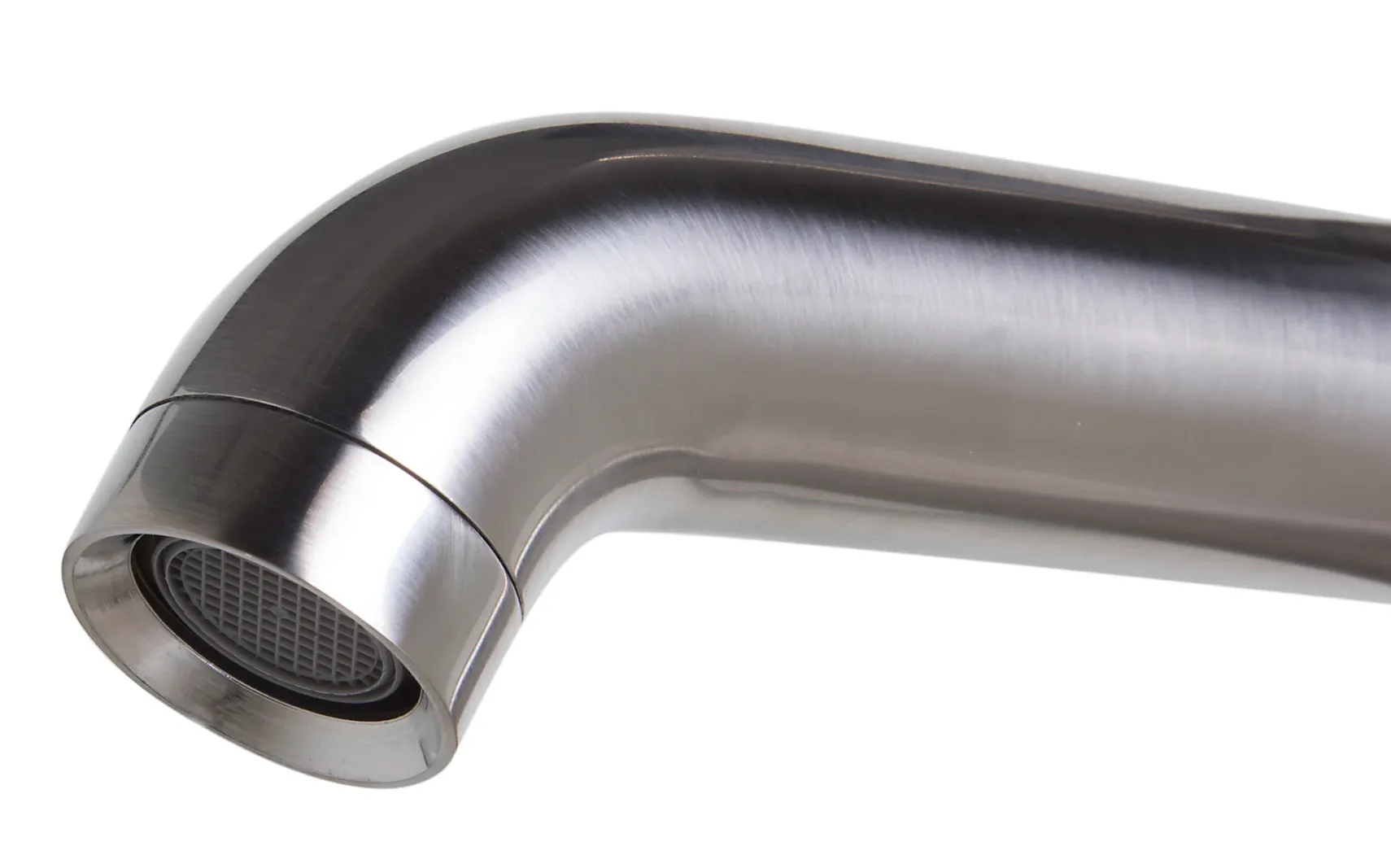ALFI Tall Brushed Nickel Single Lever Bathroom Faucet, AB1023-BN