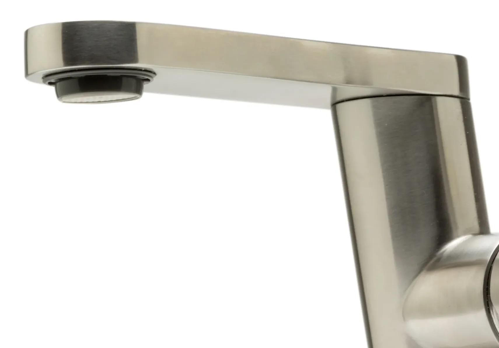 ALFI Ultra Modern Brushed Stainless Steel Bathroom Faucet, AB1010-BSS