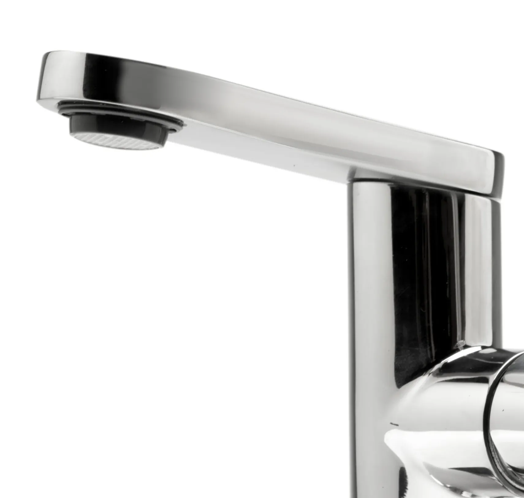 ALFI Ultra Modern Polished Stainless Steel Bathroom Faucet, AB1010-PSS