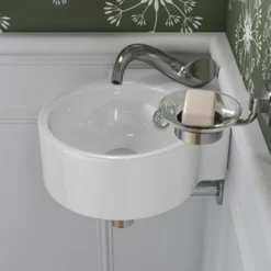 ALFI Wave Brushed Nickel Single Lever Bathroom Faucet, AB1572-BN