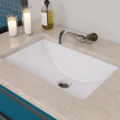ALFI Wave Polished Chrome Single Lever Bathroom Faucet, AB1572-PC