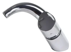 ALFI Wave Polished Chrome Single Lever Bathroom Faucet, AB1572-PC
