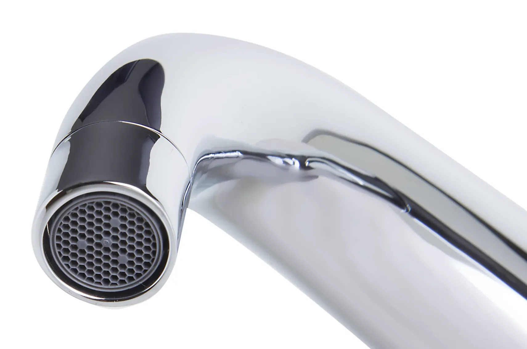 ALFI Wave Polished Chrome Single Lever Bathroom Faucet, AB1572-PC
