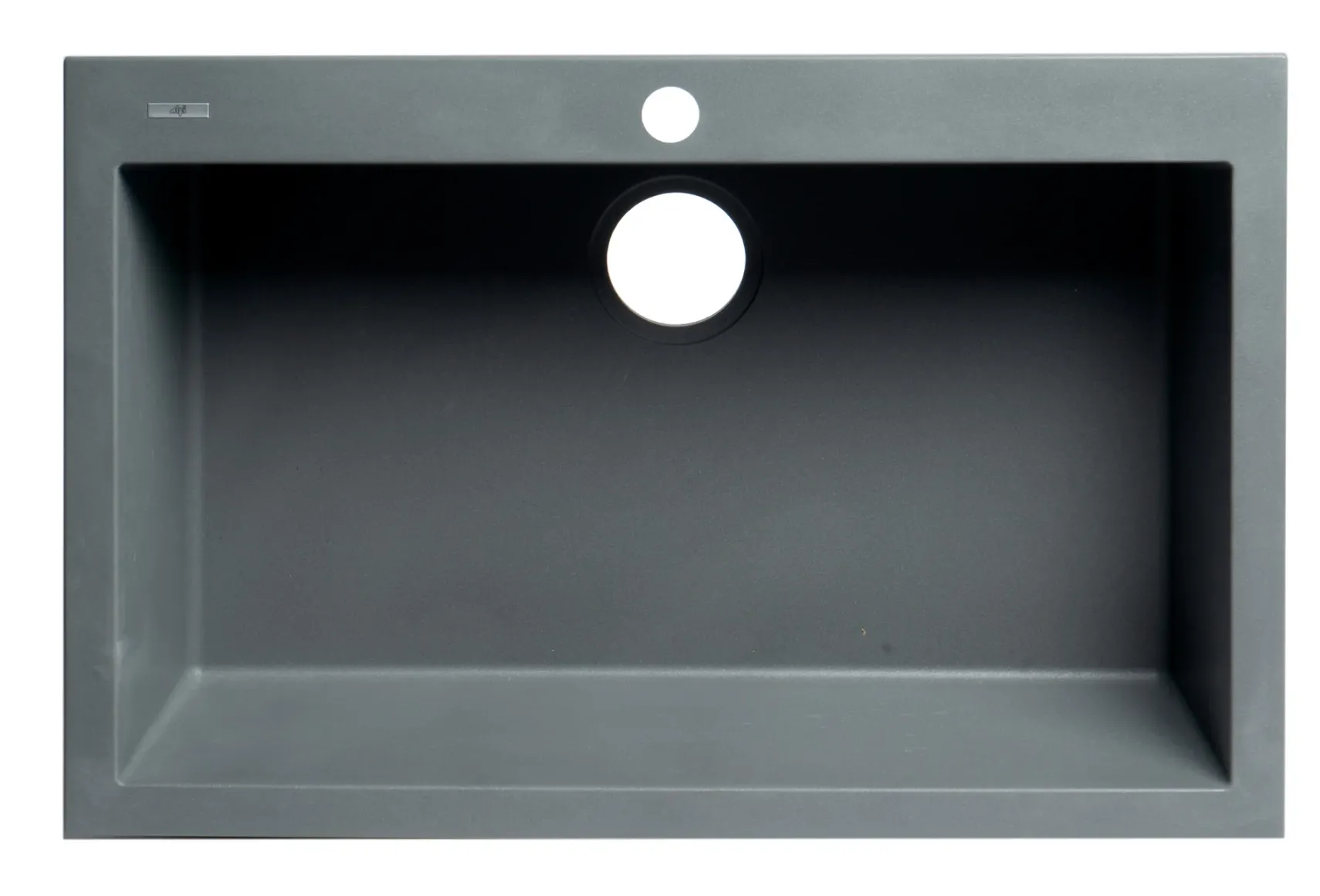 ALFI brand AB3020DI-T Titanium 30" Drop-In Single Bowl Granite Composite Kitchen Sink