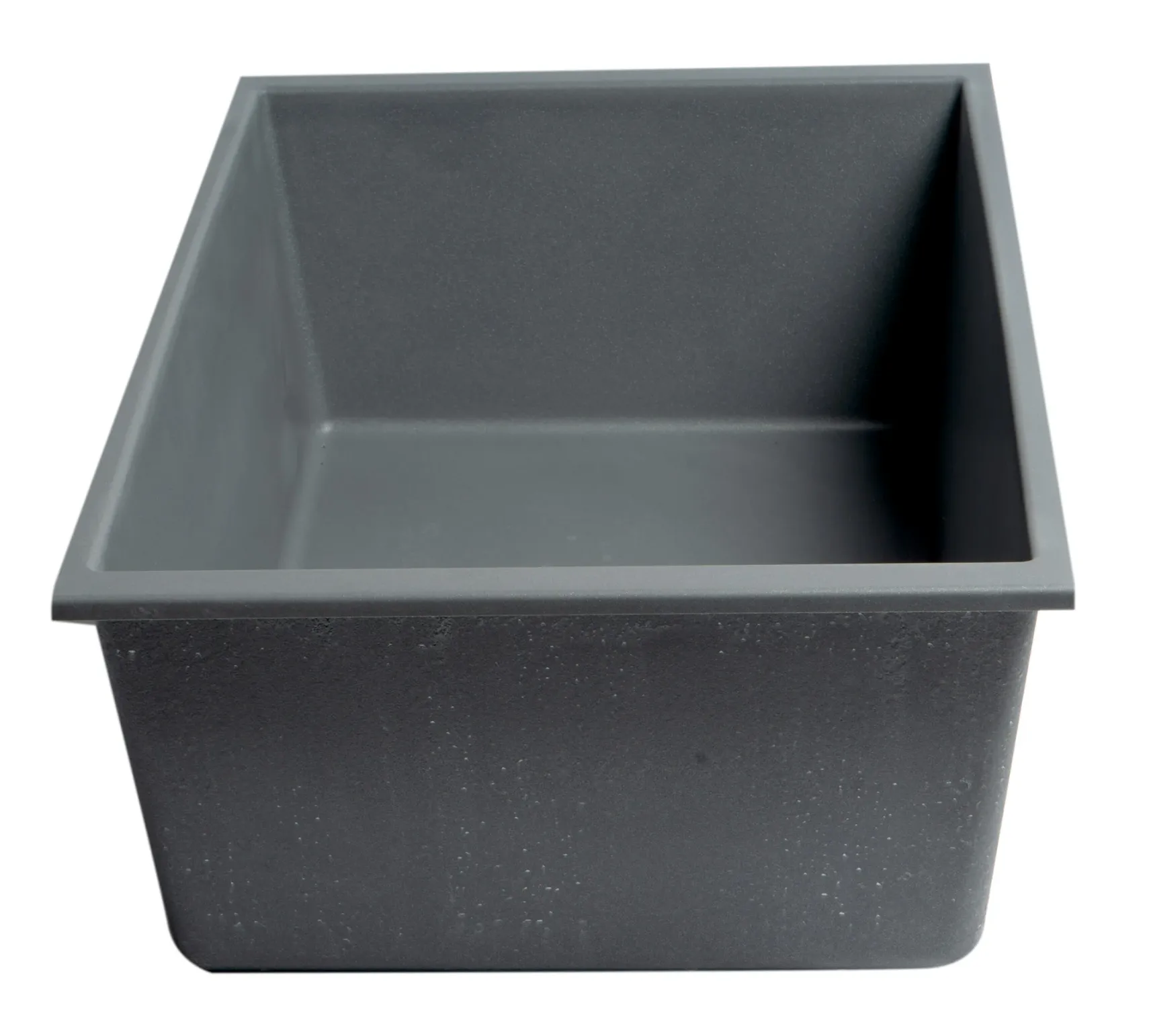 ALFI brand AB3322UM-T Titanium 33" Single Bowl Undermount Granite Composite Kitchen Sink