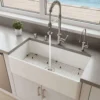 ALFI brand 36" Fireclay Farmhouse Sink, White, ABF3618-W