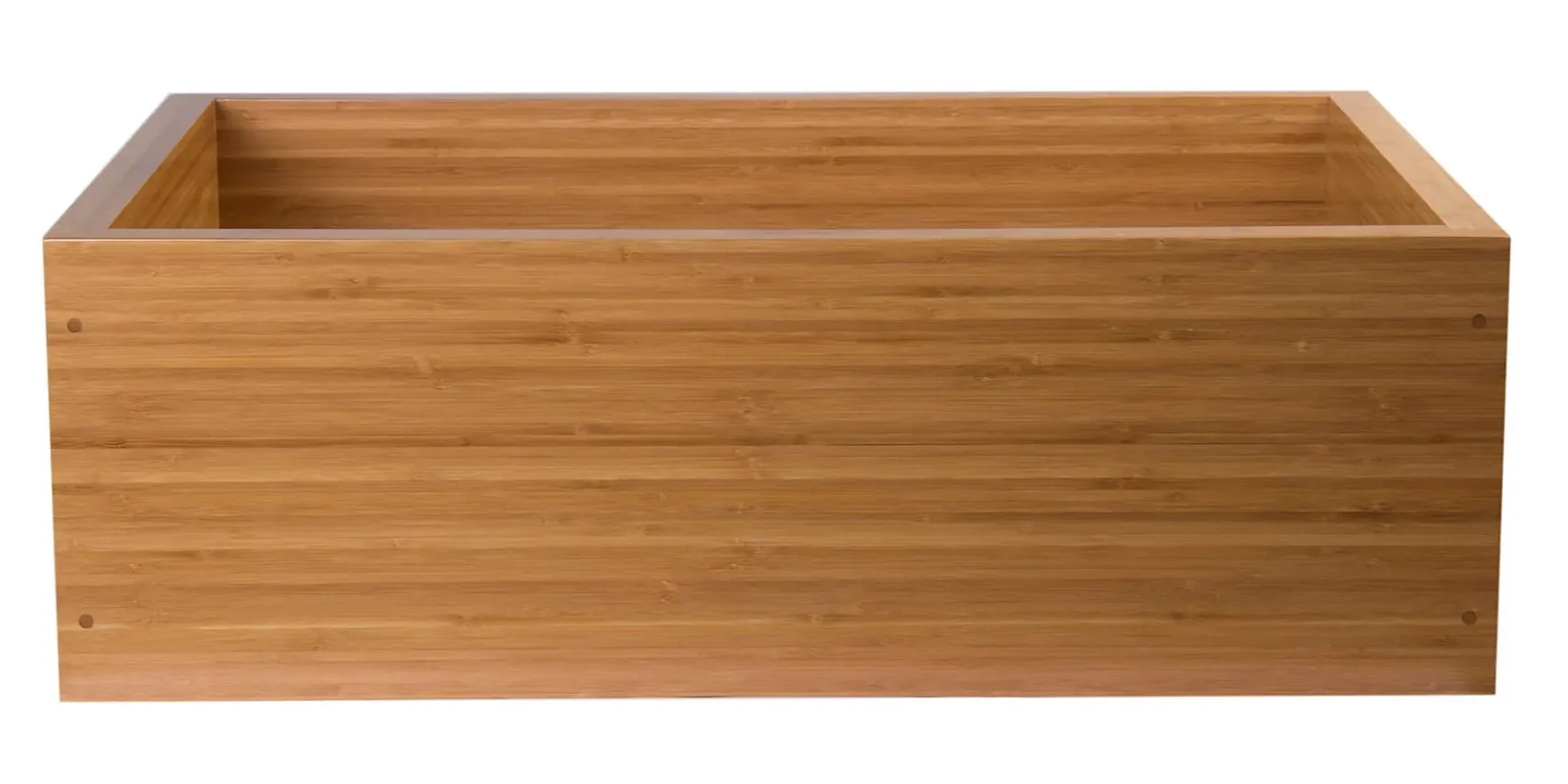 ALFI 30" Single Bowl Bamboo Farmhouse Apron Sink, AB3021