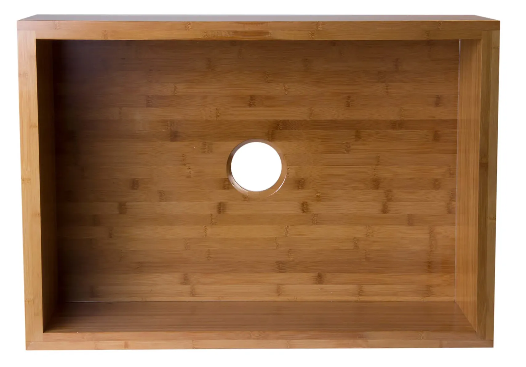 ALFI 30" Single Bowl Bamboo Farmhouse Apron Sink, AB3021