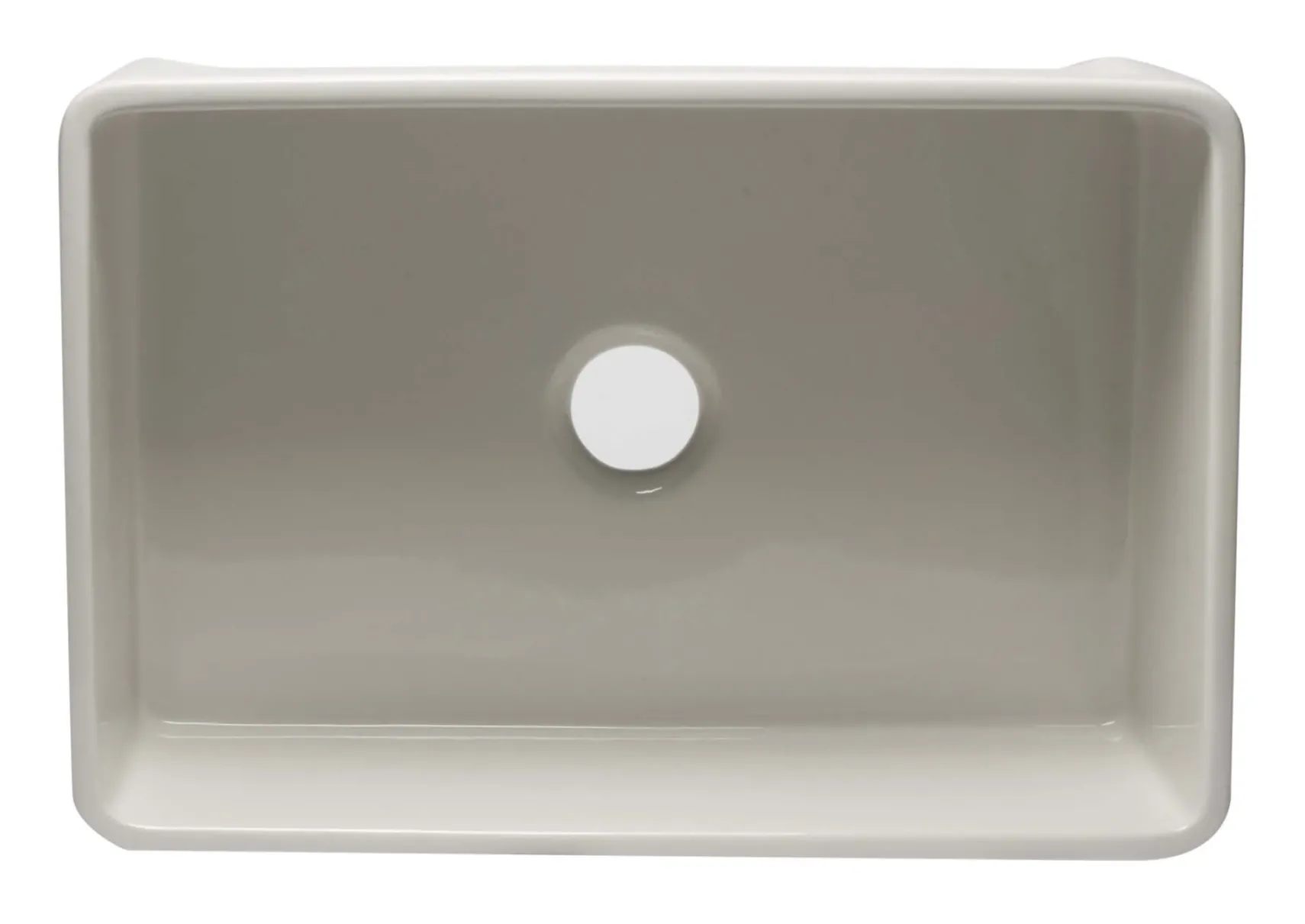 ALFI 30" Single Bowl Fireclay Farmhouse Apron Sink, Biscuit, AB3020SB-B