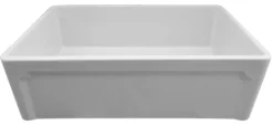 ALFI 33" Single Bowl Fireclay Farmhouse Apron Sink, White, AB3320SB-W