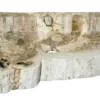 Allstone 26"x16.5"x4" Petrified Wood Stone Vessel Sink, Beige, Cream, PEWD--#04-7