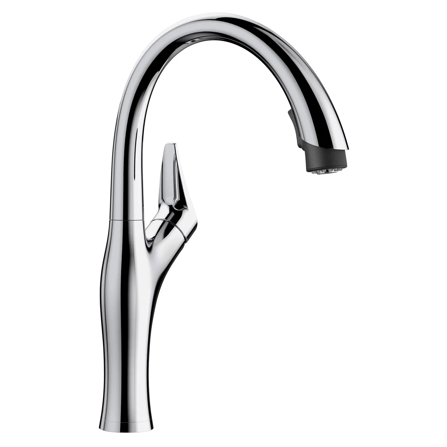 Blanco Artona 1.5 GPM Brass Kitchen Faucet, Pull-Down, Polished Chrome, 442038