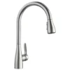 Blanco Atura 1.5 GPM Brass Kitchen Faucet, Pull-Down, Stainless, 442208