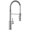 Blanco Catris Semi-Pro Pull-Down Dual-Spray Kitchen Faucet, Chrome, 1.5 GPM, Brass, 401917