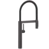 Blanco Culina II Semi-Pro Pull-Down Dual-Spray Kitchen Faucet, Matte Black, 1.5 GPM, Brass, 527474