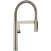 Blanco Culina Mini II Pull-Down Dual-Spray Kitchen Faucet, Satin Platinum, 1.5 GPM, Brass, 443253