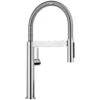 Blanco Culina Mini II Pull-Down Dual-Spray Kitchen Faucet, Chrome, 1.5 GPM, Brass, 527480