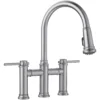 Blanco Empressa 1.5 GPM Brass Kitchen Faucet, Pull-Down, Stainless, 442505