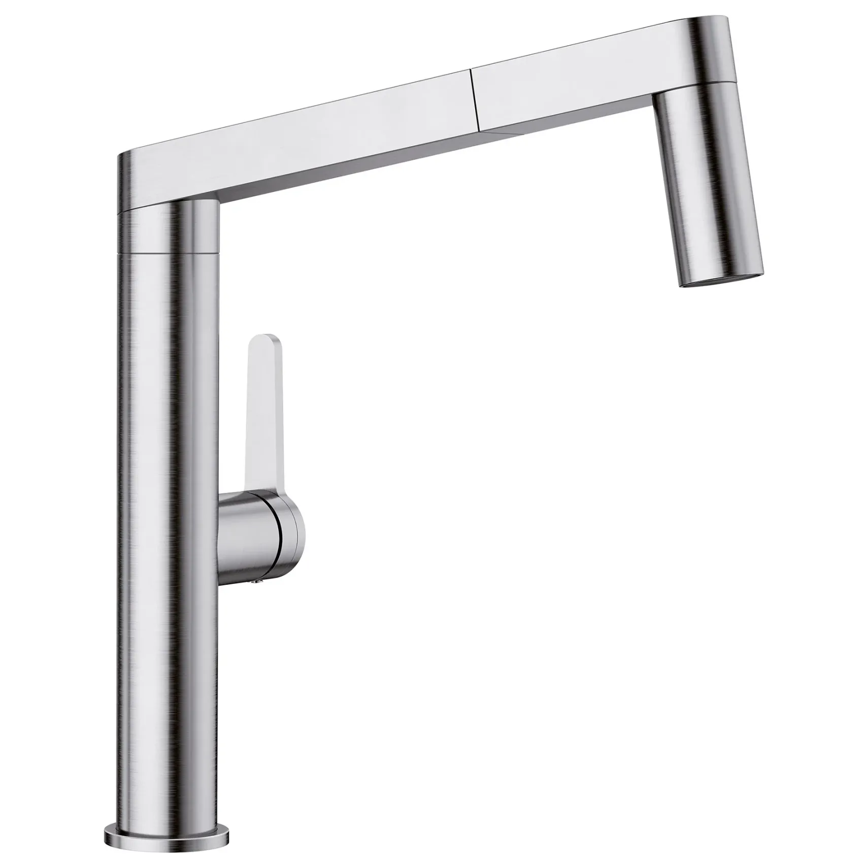 Blanco Panera 1.5 GPM Stainless Steel Kitchen Faucet, Pull-Out, 402043