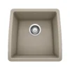 Blanco Performa 18" Rectangle Granite Composite Bar/Prep Sink, Silgranit, Truffle, 441288