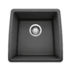 Blanco Performa 18" Rectangle Granite Composite Bar/Prep Sink, Silgranit, Anthracite, 440079