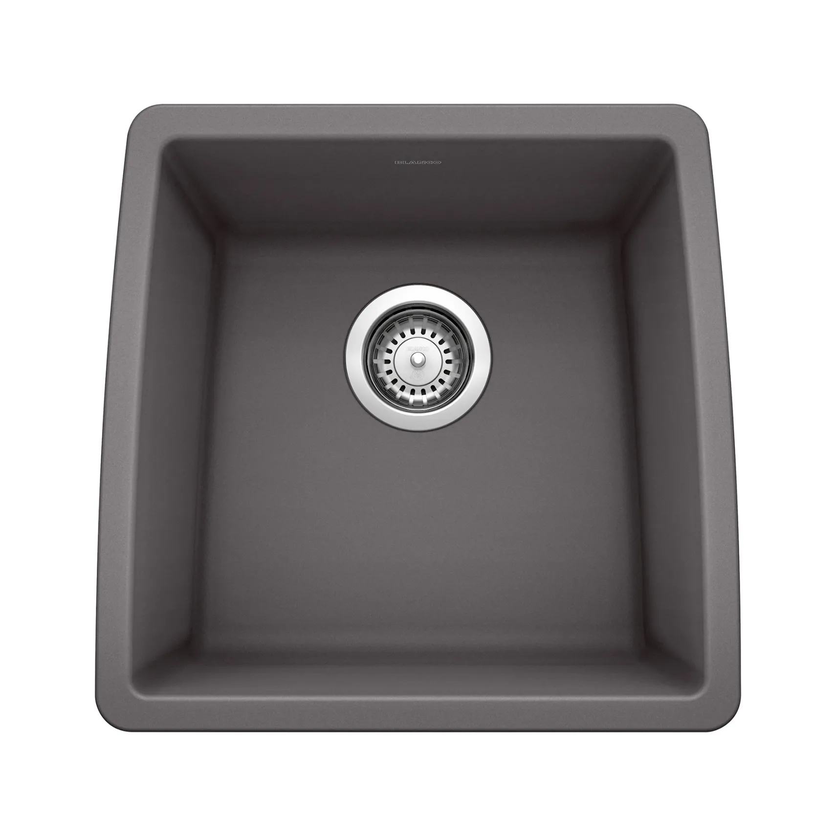Blanco Performa 18" Rectangle Granite Composite Bar/Prep Sink, Silgranit, Cinder, 441475