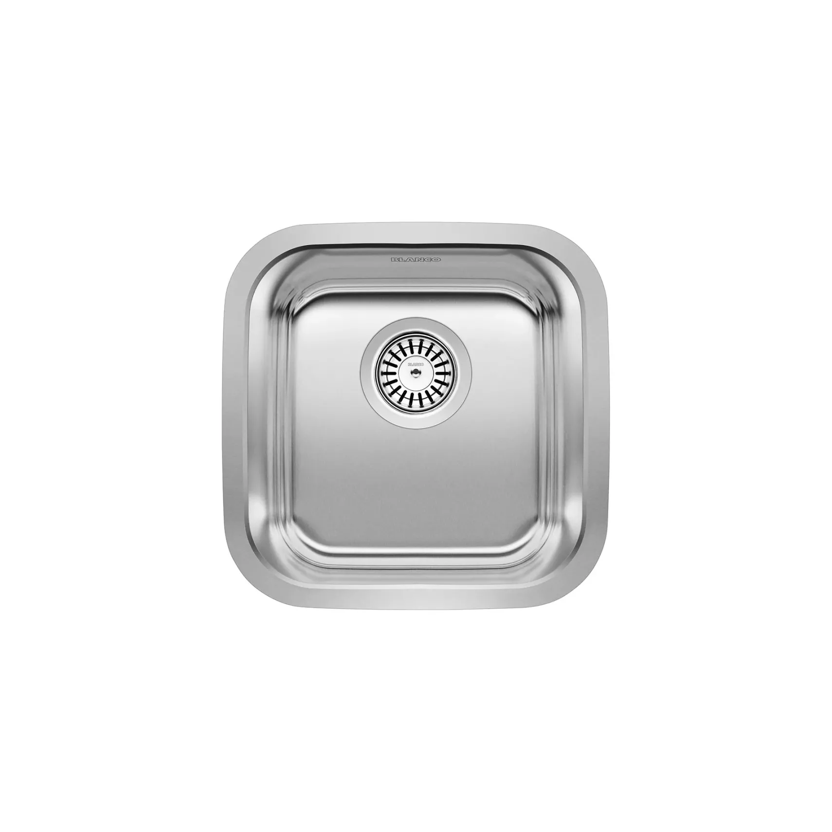 Blanco Stellar 15" Square Stainless Steel Bar/Prep Sink, 18 Gauge, Brushed Finish, 441026
