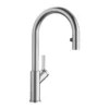 Blanco Urbena 1.5 GPM Brass Kitchen Faucet, Pull-Down, Classic Steel, 526389