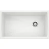 Blanco Diamond 34" Undermount Granite Composite Kitchen Sink, Silgranit, White, 441767