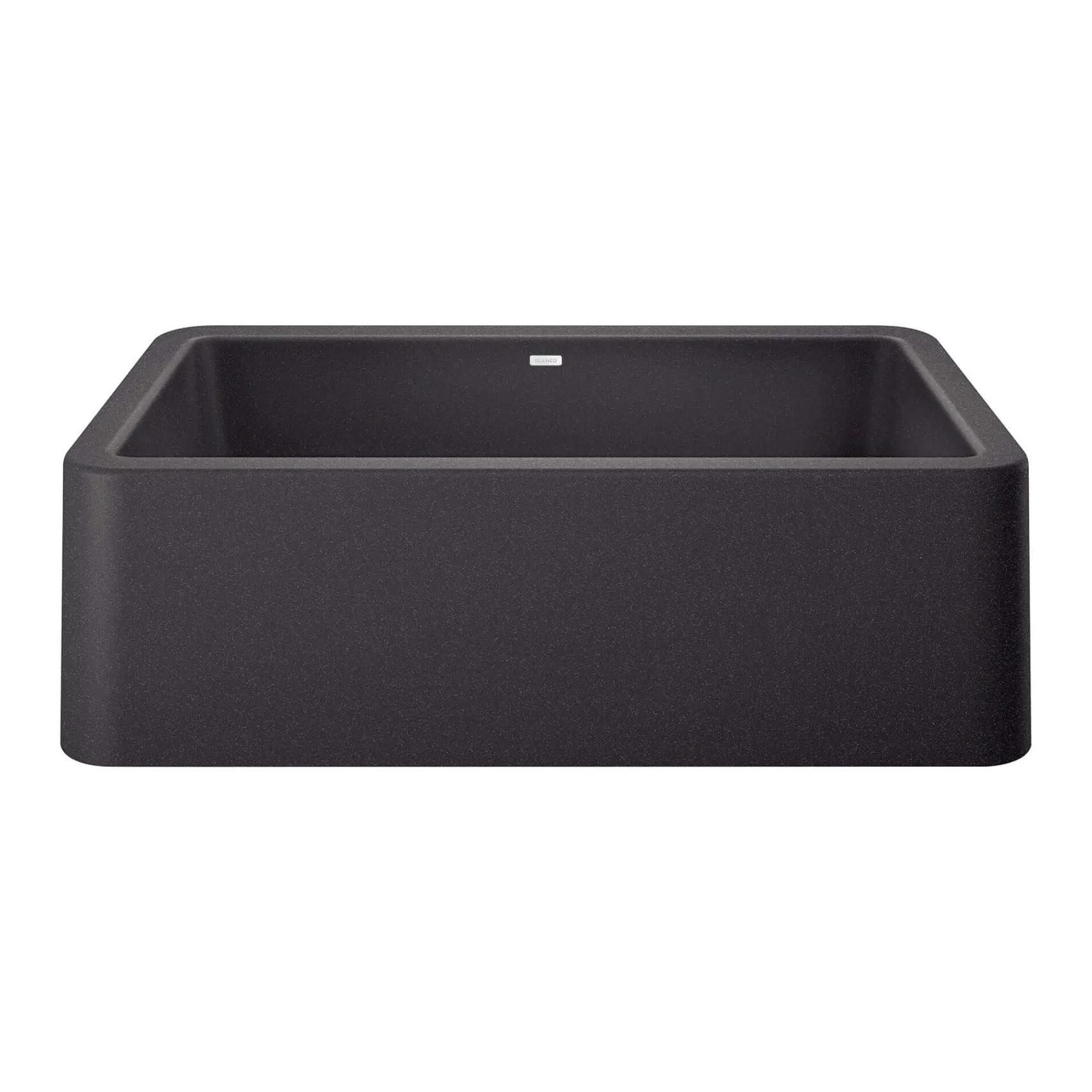 Blanco Ikon 33" Granite Composite Farmhouse Sink, Silgranit, Anthracite, 401895
