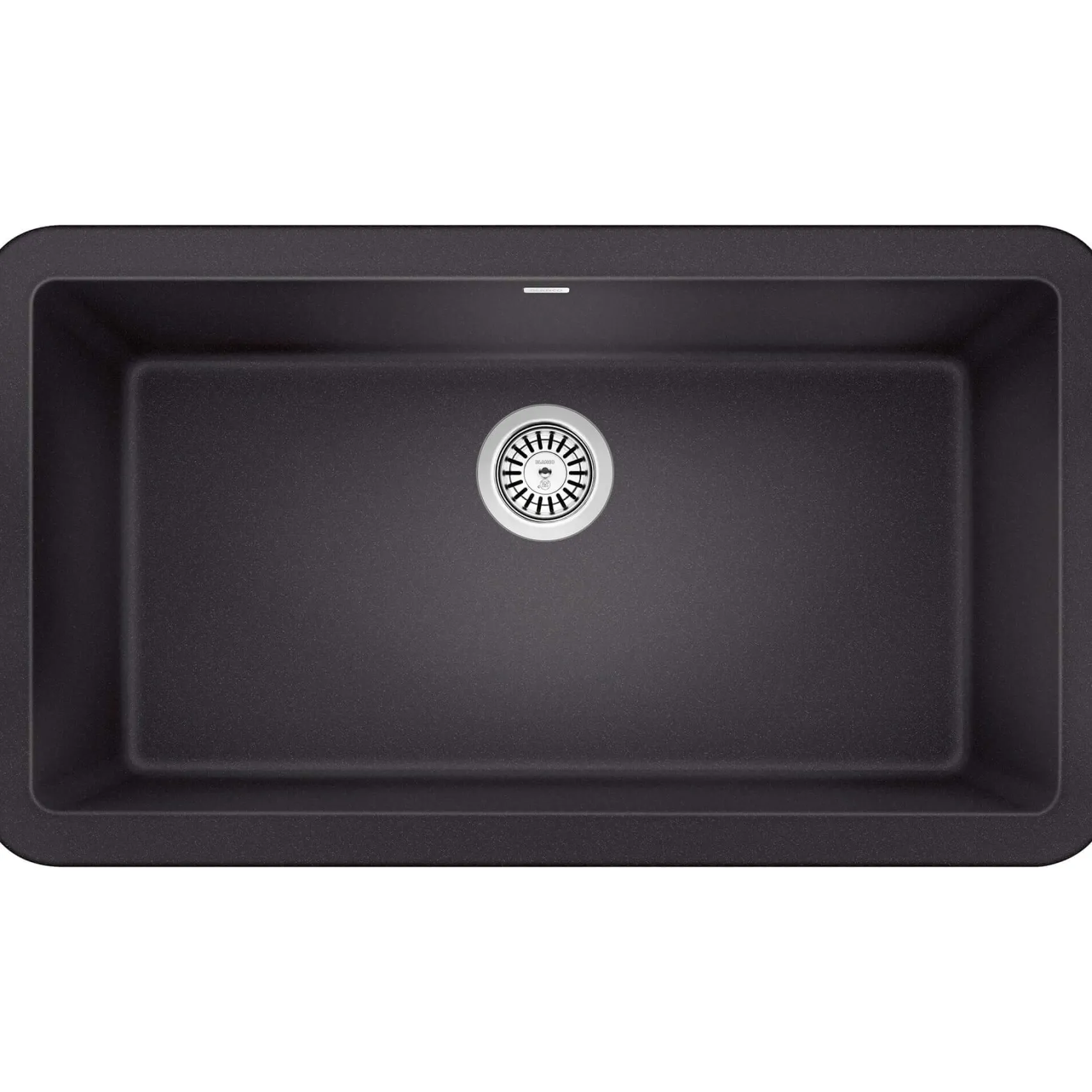 Blanco Ikon 33" Granite Composite Farmhouse Sink, Silgranit, Anthracite, 401895